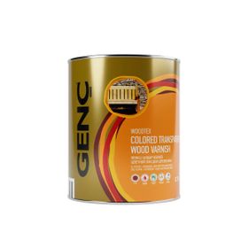 Genç 8955 Fındık Renkli 0.75 lt Şeffaf Ahşap Astarı