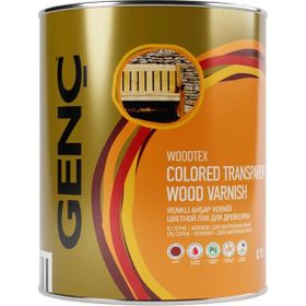 Genç 9501 Siyah Renkli 0.75 lt Şeffaf Ahşap Astarı