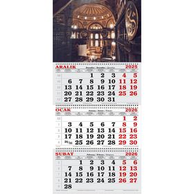 Genç Dijital Baskı 2026 Yılı Ayasofya Camii Gemici Takvimi