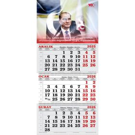 Genç Dijital Baskı 2026 Yılı Cumhurbaşkanı Atatürk Gemici Takvimi