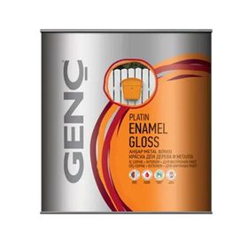 Genç Gümüş 0,75 lt Sentetik Parlak Ahşap Metal Boyası