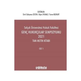 Genç Hukukçular Sempozyumu 2021 Tam Metin Kitabı Seti 2 Kitap Takım On İki Levha Yayıncılık