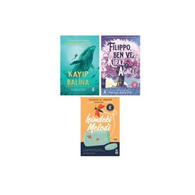 Genç Timaş Kayıp Balina + İçimdeki Melodi + Filippo Ben ve Kiraz Ağacı 3 Kitap Set