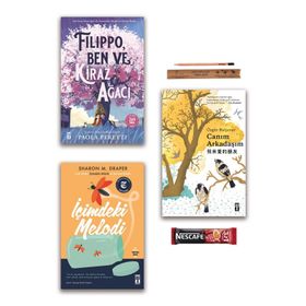 Genç Timaş Kayıp Balina + İçimdeki Melodi + Filippo Ben ve Kiraz Ağacı 3 Kitap Set