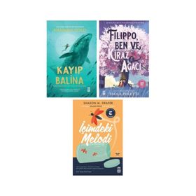 Genç Timaş Kayıp Balina + İçimdeki Melodi + Filippo Ben ve Kiraz Ağacı 3 Kitap Set