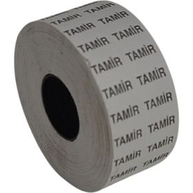 Gençler Etiketleme Makinesi 5000 Adet Tamir Etiket