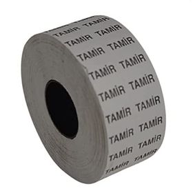 Gençler Etiketleme Makinesi 5000 Adet Tamir Etiket