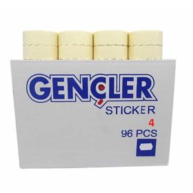 Gençler Etiketleme Makinesi No 4 96 Adet Çok Yapışkanlı Etiket