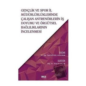 Gençlik ve Spor İl Müdürlüklerinde Çalışan Antrenörlerin İş Doyumu ve Örgütsel Bağlılıkların İncelen Veysel Albayrak