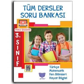 Gendaş Yayınları 3. Sınıf Tüm Dersler Soru Bankası
