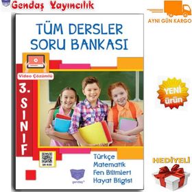 Gendaş Yayınları 3. Sınıf Tüm Dersler Soru Bankası