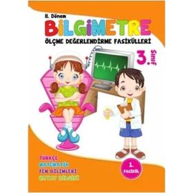 Gendaş Yayınları Bilgimetre 3. Sınıf 2.Dönem Ölçme Değerlendirme Fasikülleri