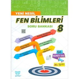 Gendaş Yayınları Etkili 8. Sınıf Yeni Nesil Fen Bilimleri Soru Bankası