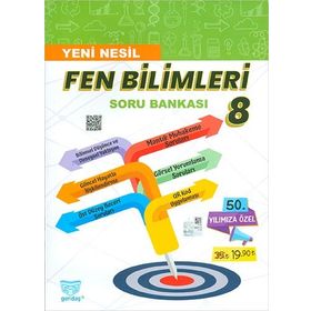 Gendaş Yayınları Etkili 8. Sınıf Yeni Nesil Fen Bilimleri Soru Bankası