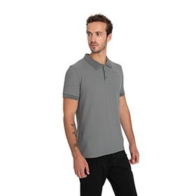 Genel 2AS 2ASTEA0404 Teal Polo Yaka Antrasit Erkek T-shirt