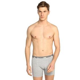 Genel Gri Seher Yıldızı 6 Adet Elastan Boxer