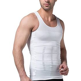 Genel İç Giyim Perisi Beyaz Formfit Beden Küçülten Seamless Dikişsiz Erkek Atlet
