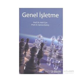 GENEL İŞLETME - HALIL CAN;SEMRA GÜNEY