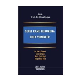 Genel Kamu Hukukuna Emek Verenler - Bekir Fatih Bilgi
