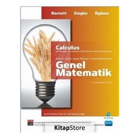 Genel Matematik İşletme, İktisat, Yaşam ve Sosyal Bilimler İçin - Arif Sabuncuoğlu