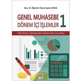 Genel Muhasebe 1 Dönem içi İşlemler Aydın Gersil