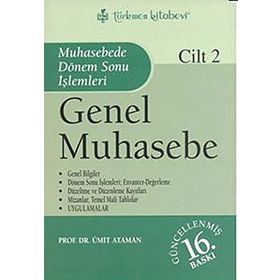 GENEL MUHASEBE CILT: 2 MUHASEBEDE DÖNEM SONU İŞLEMLERİ - ÜMİT ATAMAN