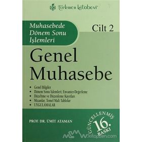 GENEL MUHASEBE CILT: 2 MUHASEBEDE DÖNEM SONU İŞLEMLERİ - ÜMİT ATAMAN
