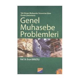 GENEL MUHASEBE PROBLEMLERI - ERCAN BAYAZITLI