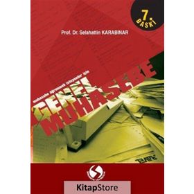 GENEL MUHASEBE - SELAHATTIN KARABINAR