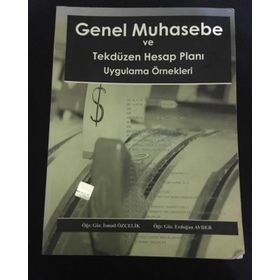 Genel Muhasebe ve Tekdüzen Hesap Planı Uygulama Örnekleri Erdoğan Avder