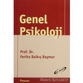 GENEL PSIKOLOJI - FERIHA BAYMUR