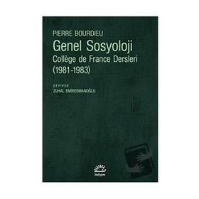 Genel Sosyoloji - Pierre Bourdieu