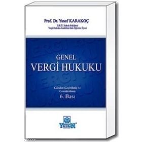 GENEL VERGI HUKUKU - YUSUF KARAKOÇ