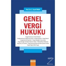 GENEL VERGI HUKUKU - YUSUF KARAKOÇ