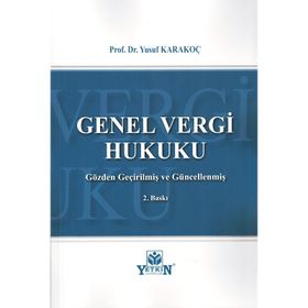 GENEL VERGI HUKUKU - YUSUF KARAKOÇ