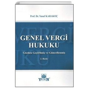 GENEL VERGI HUKUKU - YUSUF KARAKOÇ