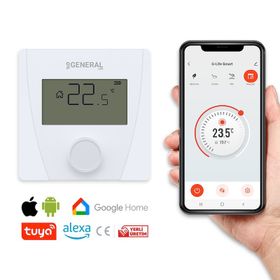 General Ceres HT25 Smart Kablosuz Akıllı Tuya Oda Termostatı