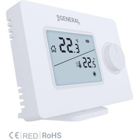 General GAIA HT250 RF Beyaz Kablosuz Dijital Oda Termostatı