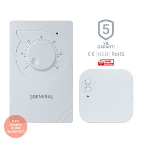 General HT100RF Kablosuz Oda Termostatı