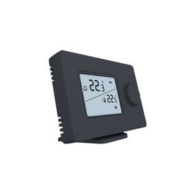 General HT250 Siyah Set Kablosuz Dijital Oda Termostatı