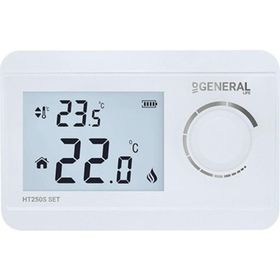 GENERAL HT250S SET Kablosuz Oda Termostatı beyaz