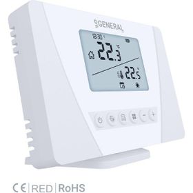 General HT300S RF Beyaz Kablosuz Oda Termostatı