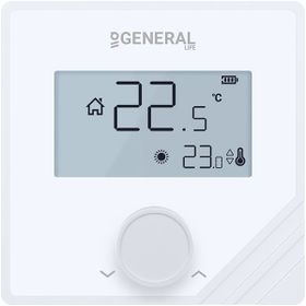 General Mitra 250 RF Beyaz Kablosuz Oda Termostatı