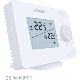 General Mitra 260S RF Beyaz Kablosuz Oda Termostatı