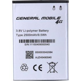 General Mobile 4G Android One 2500 mAh Batarya