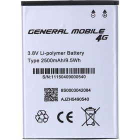 General Mobile 4G Android One 2500 mAh Batarya