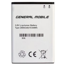 General Mobile 6610969 GM 6 DS 2800 MAH Batarya