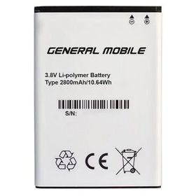 General Mobile 6610969 GM 6 DS 2800 MAH Batarya