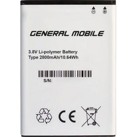 General Mobile 6610969 GM 6 DS 2800 MAH Batarya