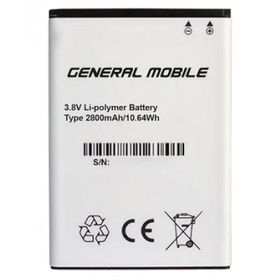 General Mobile 6610969 GM 6 DS 2800 MAH Batarya